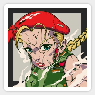 Mech Cammy Sticker